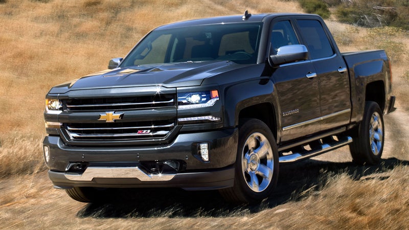 Image of a Chevy Silverado 2018